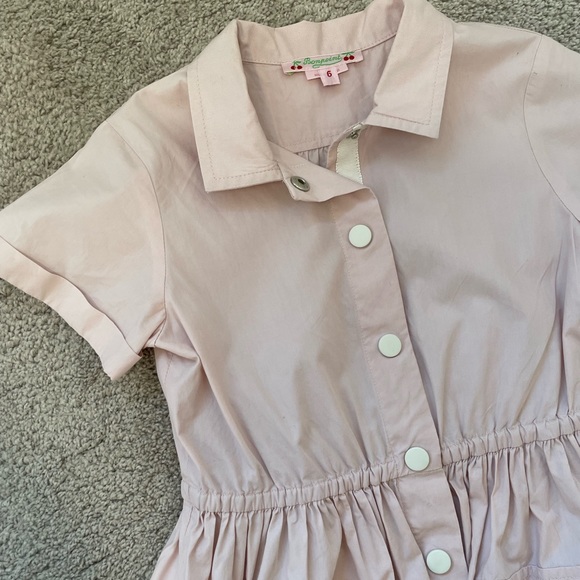 Bonpoint Louison dress pale pink size 6 - Picture 5 of 5